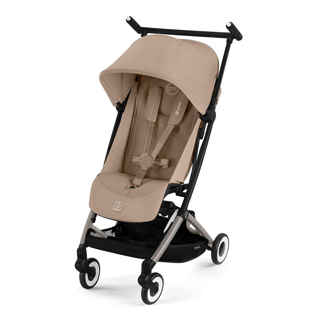 CYBEX Libelle Compact Stroller - Almond Beige-Strollers-Almond Beige- | Natural Baby Shower