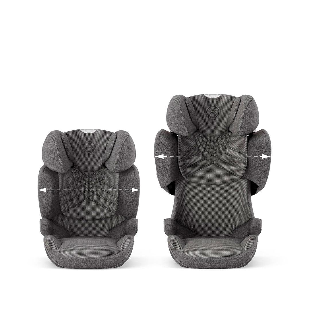CYBEX Solution T i-Fix Plus Car Seat - Mirage Grey-Car Seats-Mirage Grey- | Natural Baby Shower