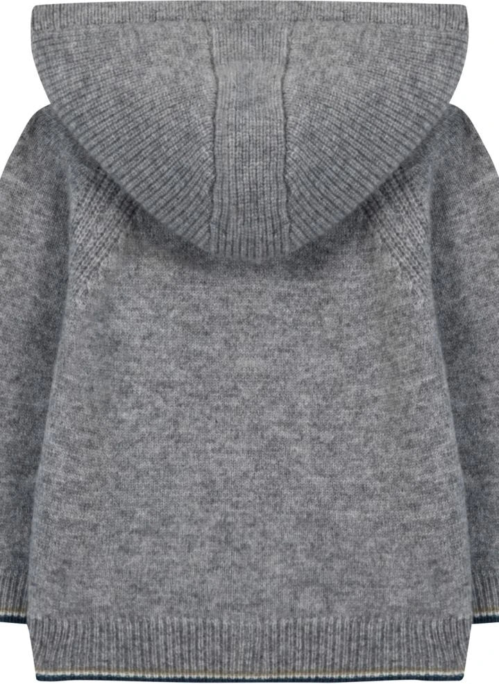 Tartine et Chocolat - Örgü hırka | Heather grey