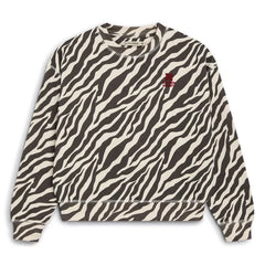 the new society - TNS Zebra Logo Sweatshirt | Siyah