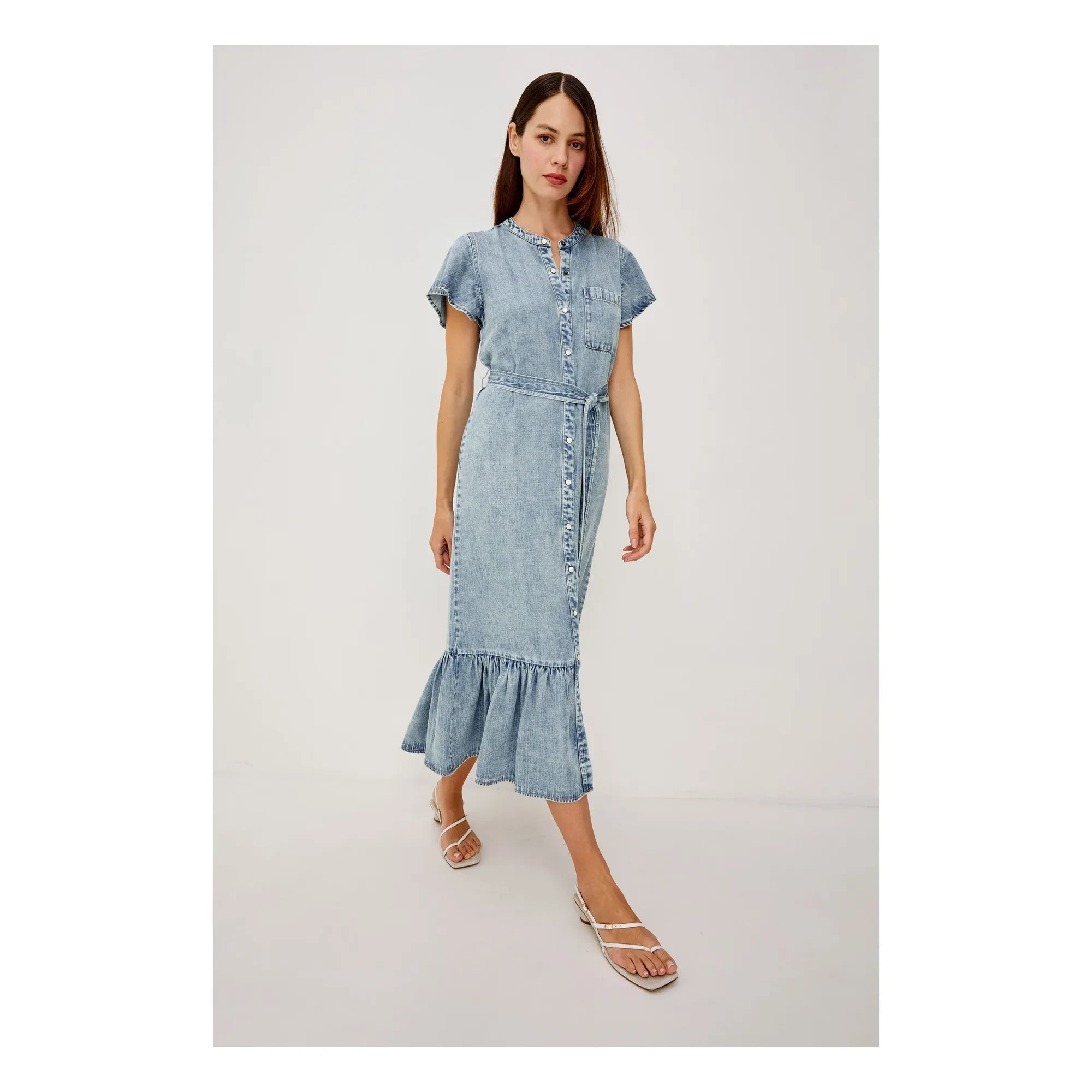 Rails - Kahlo elbise | Denim mavisi