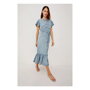 Rails - Kahlo elbise | Denim mavisi