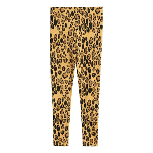 Mini Rodini - Leopard Lyocell Basic Tayt | Bej