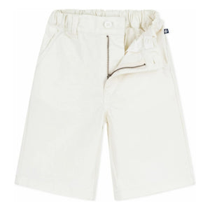 Petit Bateau - Uni Twill Bermuda Şort | Ekru