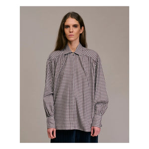 Diega - Carina Tartan gömlek | Kırmızı