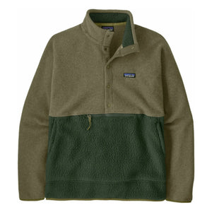 Patagonia - Retro Pile Polar Yarım Çıtçıtlı Geri Dönüştürülmüş Elyaf | Haki