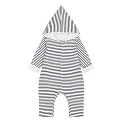 Petit Bateau - Uzun Kapüşonlu Tulum | Lacivert