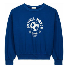 We Are Kids - Tony Futbol Sweatshirt Organik pamuk | Gece mavisi