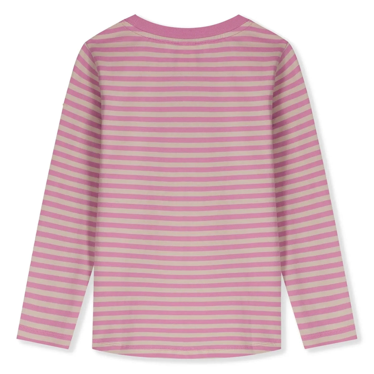 Gray Label - Çizgili organik pamuklu tişört | Pembe