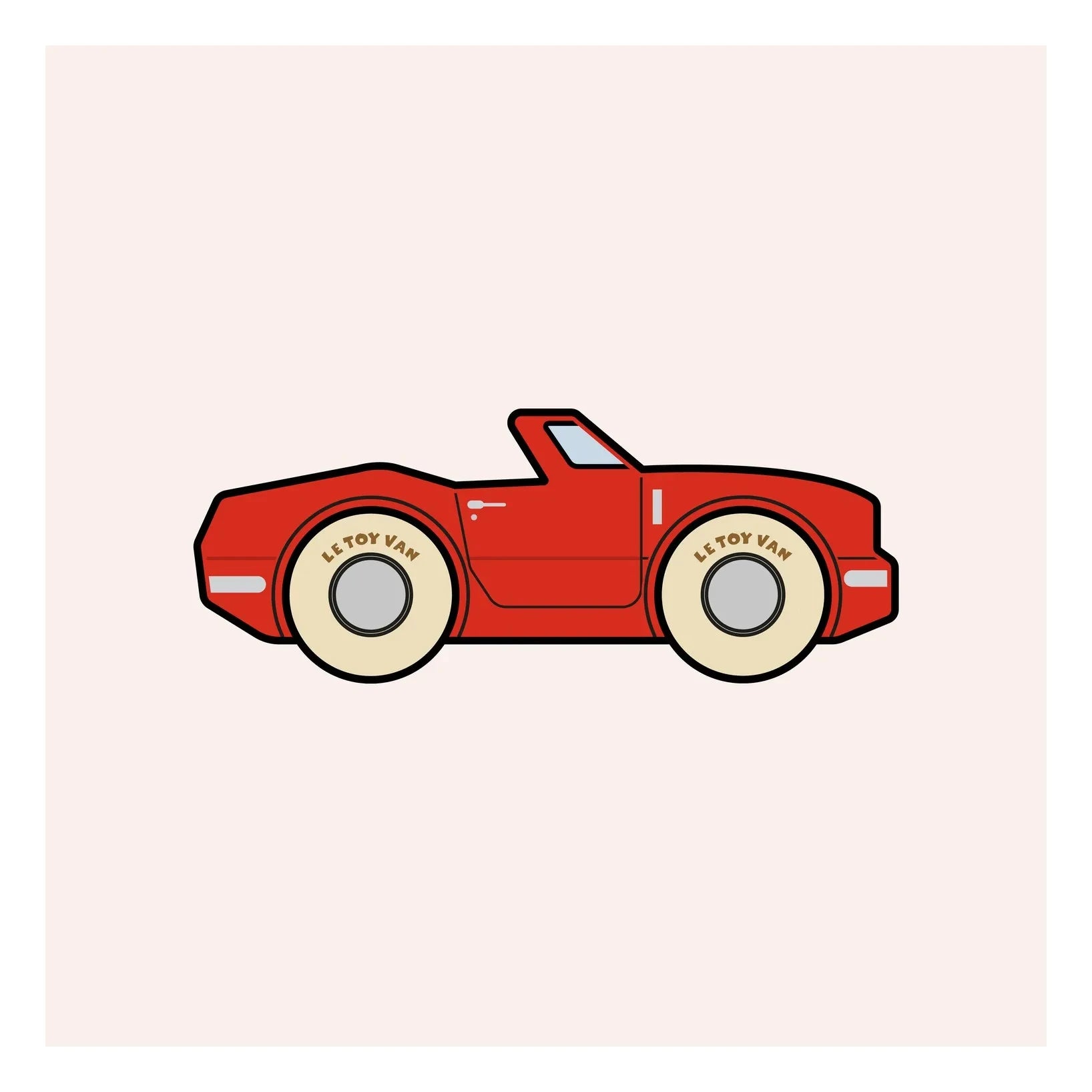 Le Toy Van - Marc's Car | Kırmızı