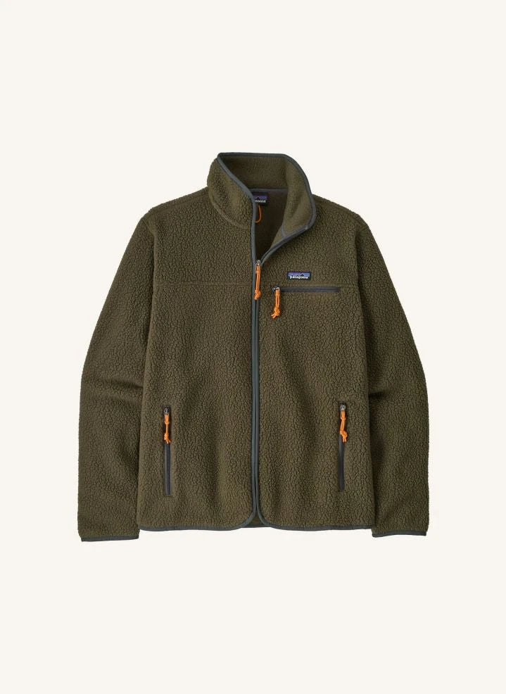 Patagonia - سترة بولار ريترو | كاكي