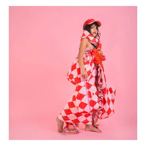 Jera Mini - Pembe | Losanges Terrycloth Cep Sırt Çantası