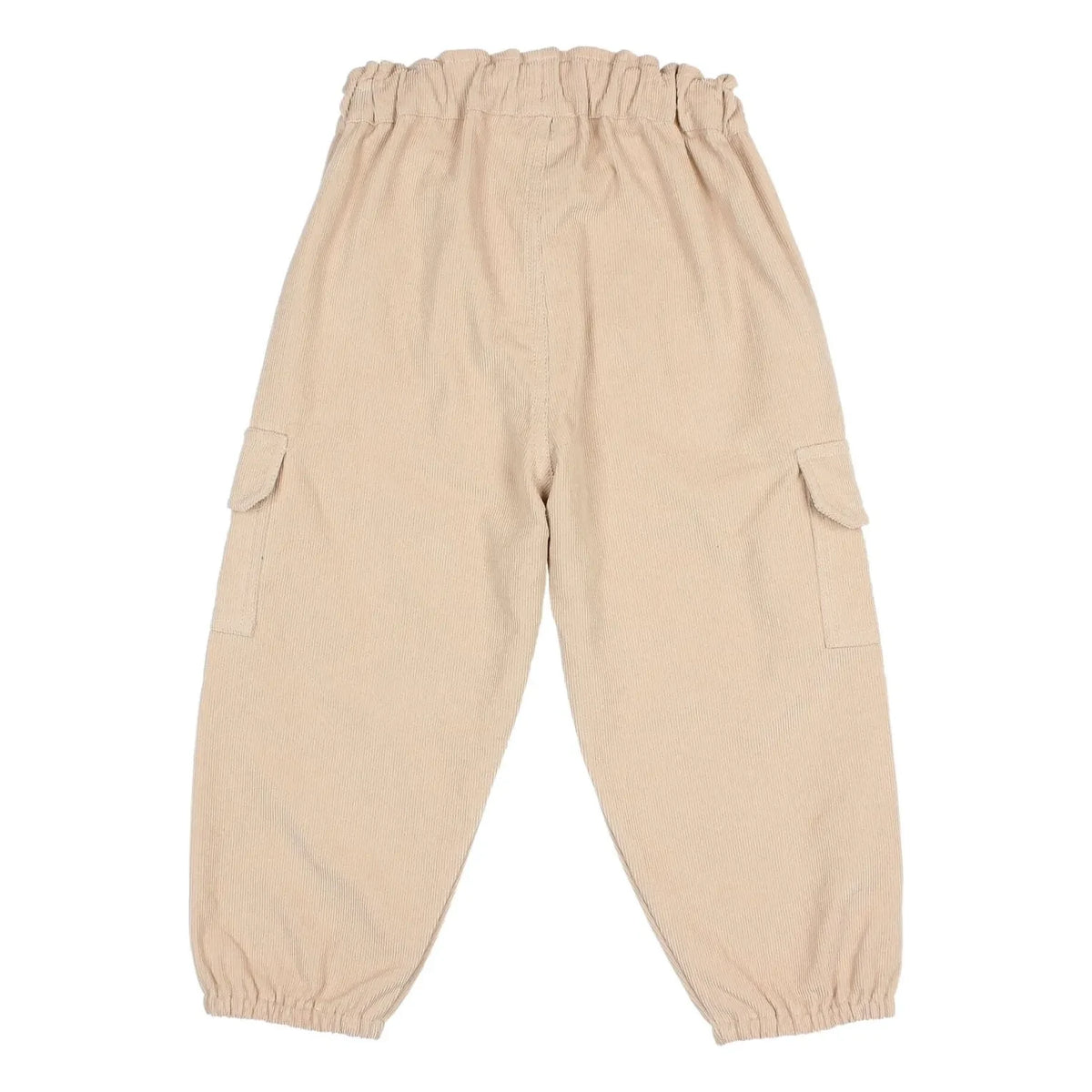 Búho - Soft Velours Organik Pamuk Kargo Pantolon | Kum