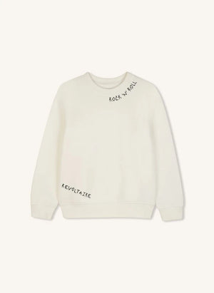Zadig & Voltaire - Simba organik pamuk sweatshirt | Beyaz