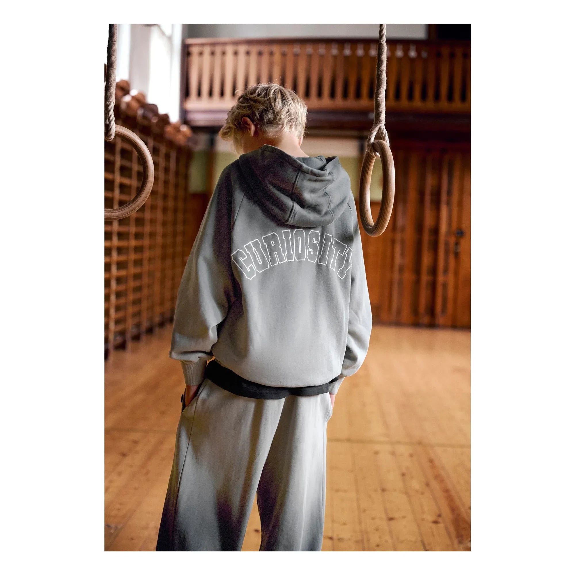 Molo - Aimon Degradé organik pamuk jogger | Beyaz