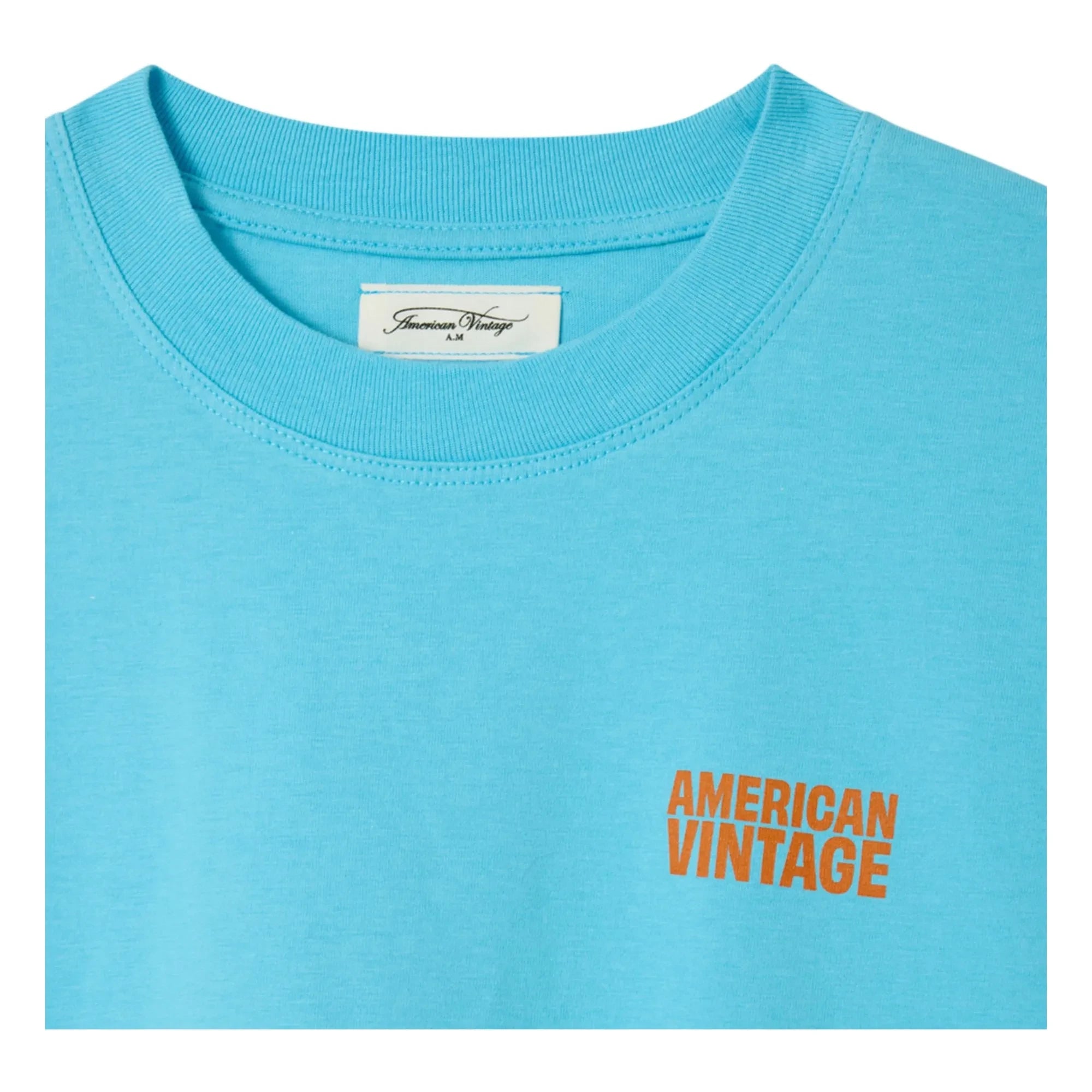 American Vintage - Gixy Tişört | Açık mavi