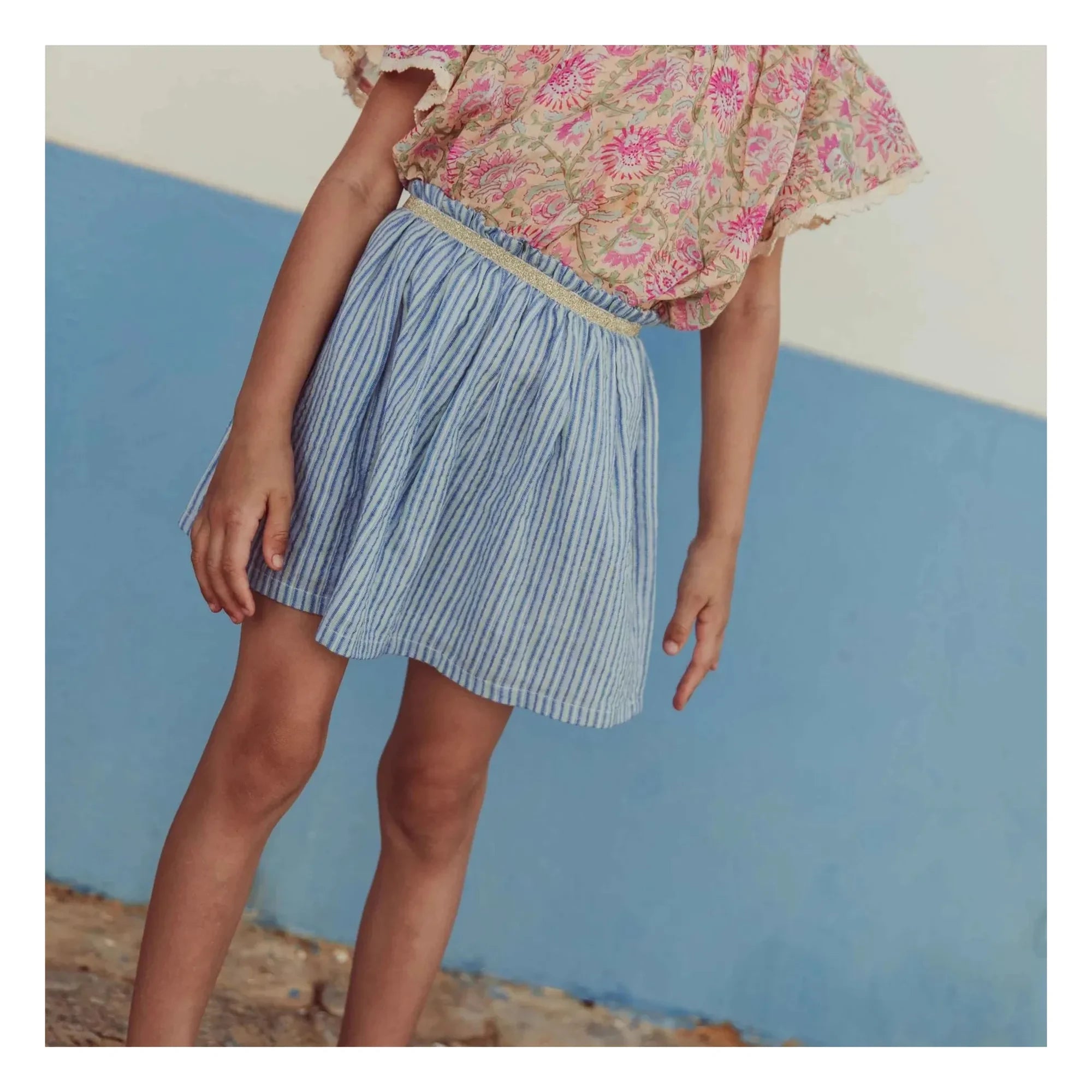 Louise Misha - Eliza органik pamuk bluz | Pembe