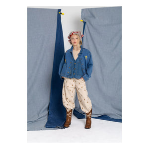 Hundred Pieces - Denim Mercury Ceket Botlar | Mavi