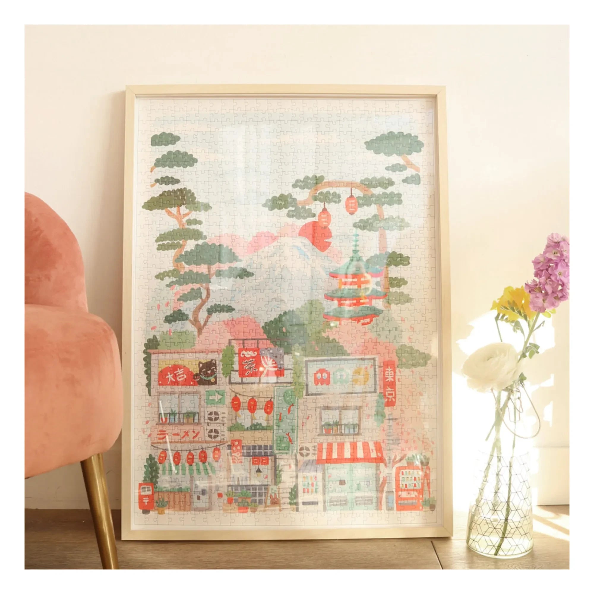 La Petite Épicerie - Tokyo Puzzle by Hoglet - 1000 Parça