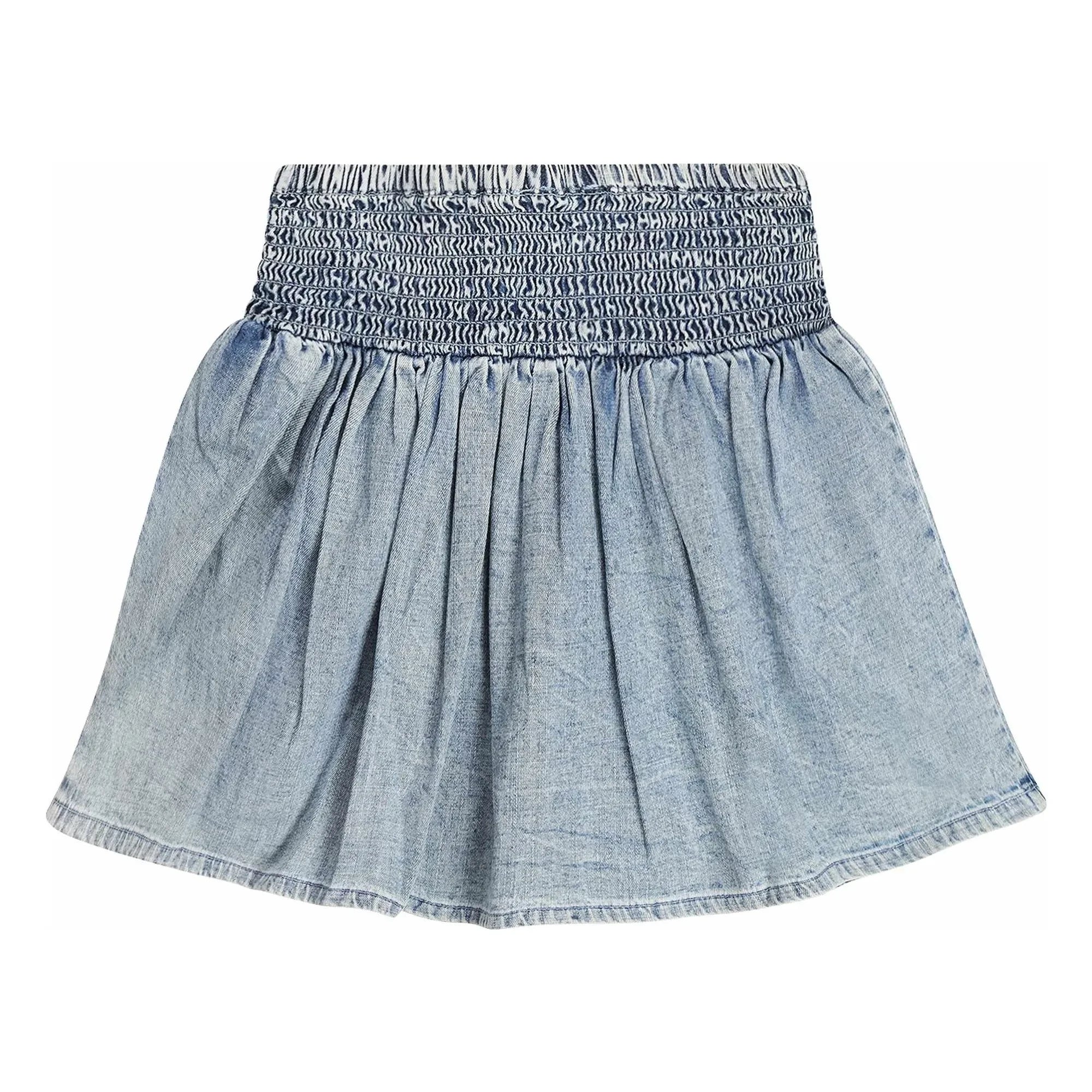 Tumble N'Dry - Yıkanmış mavi Denim Anguria etek