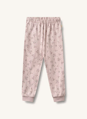 Wheat - Mila Fleuri Organik Pamuklu Pijama | Pudra pembesi