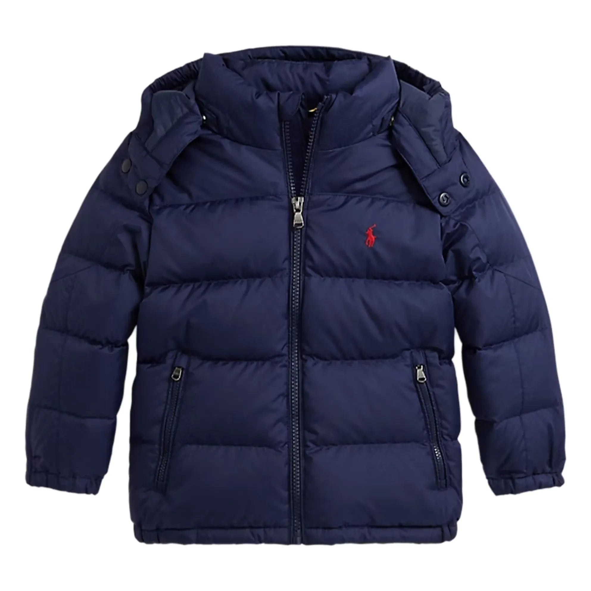 Ralph Lauren - Geri Dönüştürülmüş Elyaf Logolu Dolgulu Mont | Lacivert