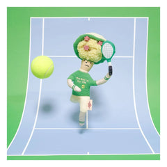 The Furry Folks - Tennis Hooman kazıma oyuncağı | Yeşil