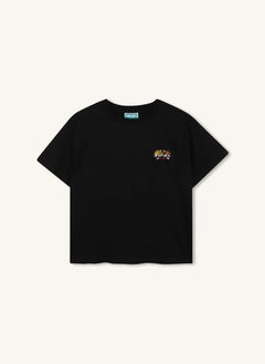 Kenzo - Kaplan Kafası Tişört | Siyah