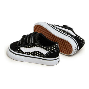 Vans - Scratch Sneakers Old Skool V Floral | Siyah