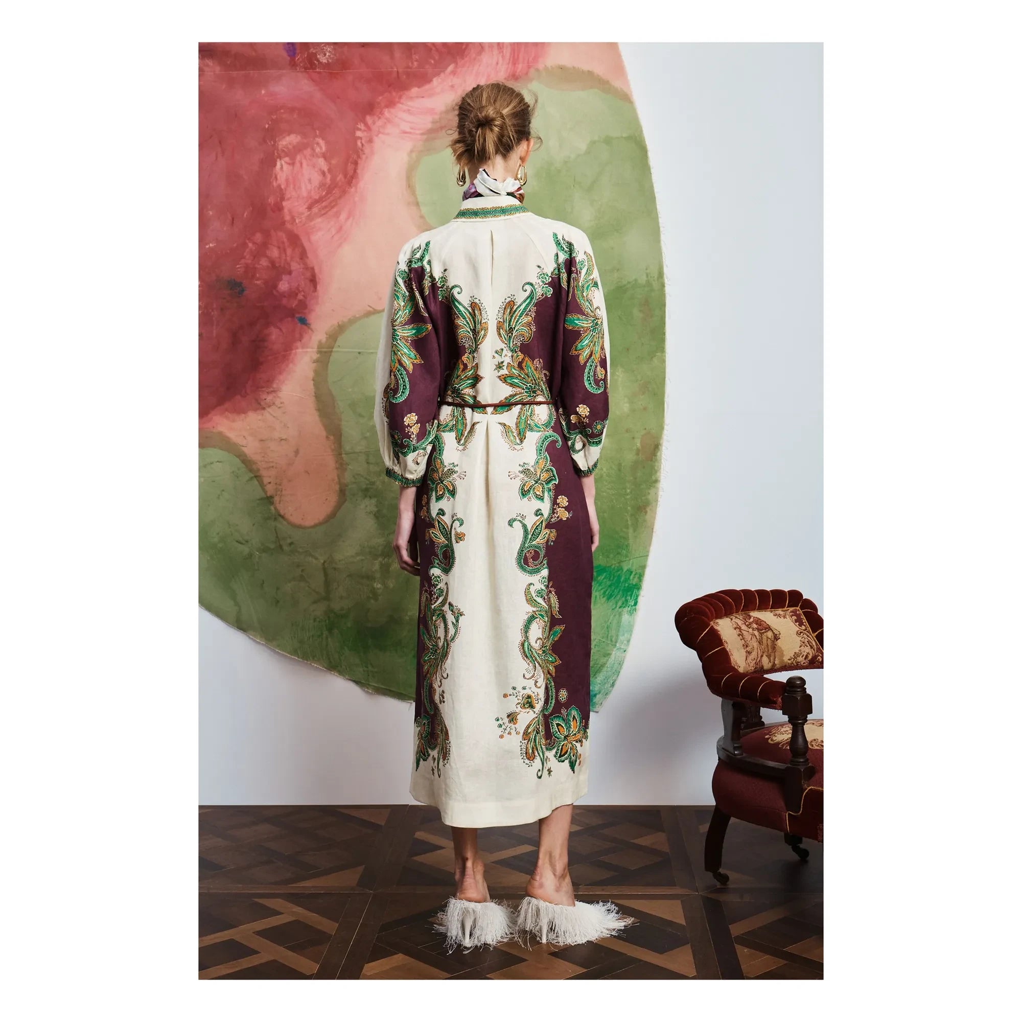 Alémais - Ruthie Keten Elbise | Krem