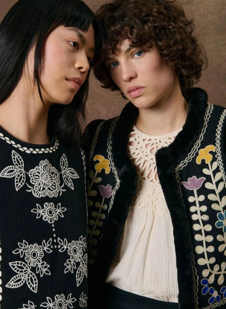 Louise Misha - Renee Ceket | Siyah