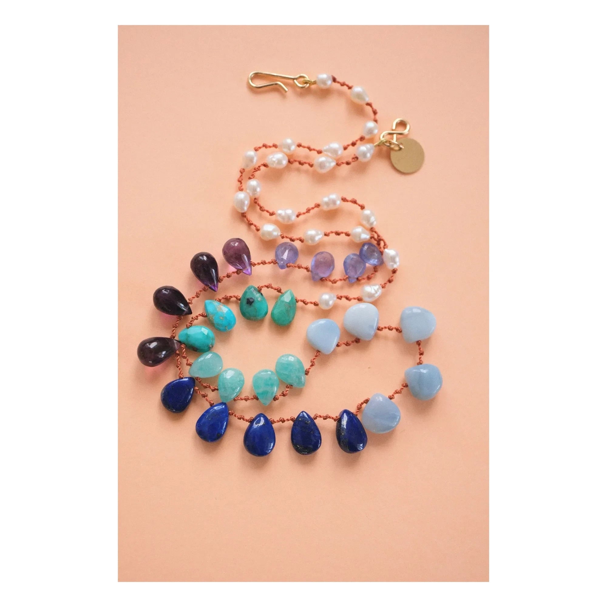 Ivarene - Deep Ocean kolye | Mavi