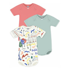 Petit Bateau - 3'lü Opéra Gövde | Mercan