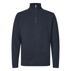 Samsoe Samsoe - Gunan Yarım Fermuarlı Sweatshirt | Koyu Mavi