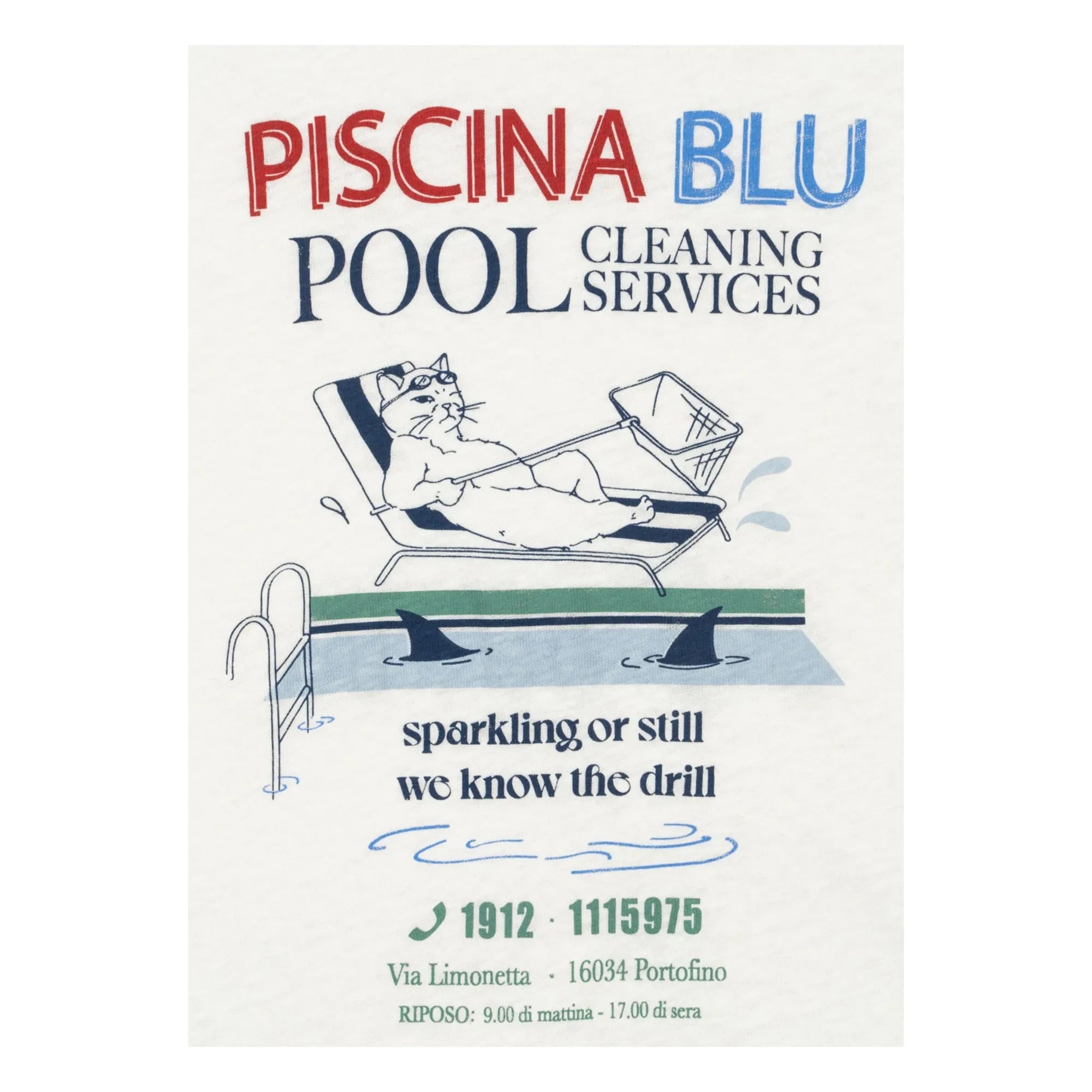 Konges Sløjd - Era Piscina T-shirt Keten ve organik pamuk | Beyaz