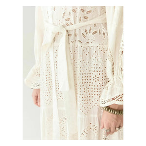 Maison Hotel - Canterbury Patch Elbise Lilibet | Beyaz