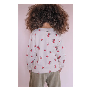 Studio Bohème - Lala Grenades Organik Pamuk Tişört | Ecru
