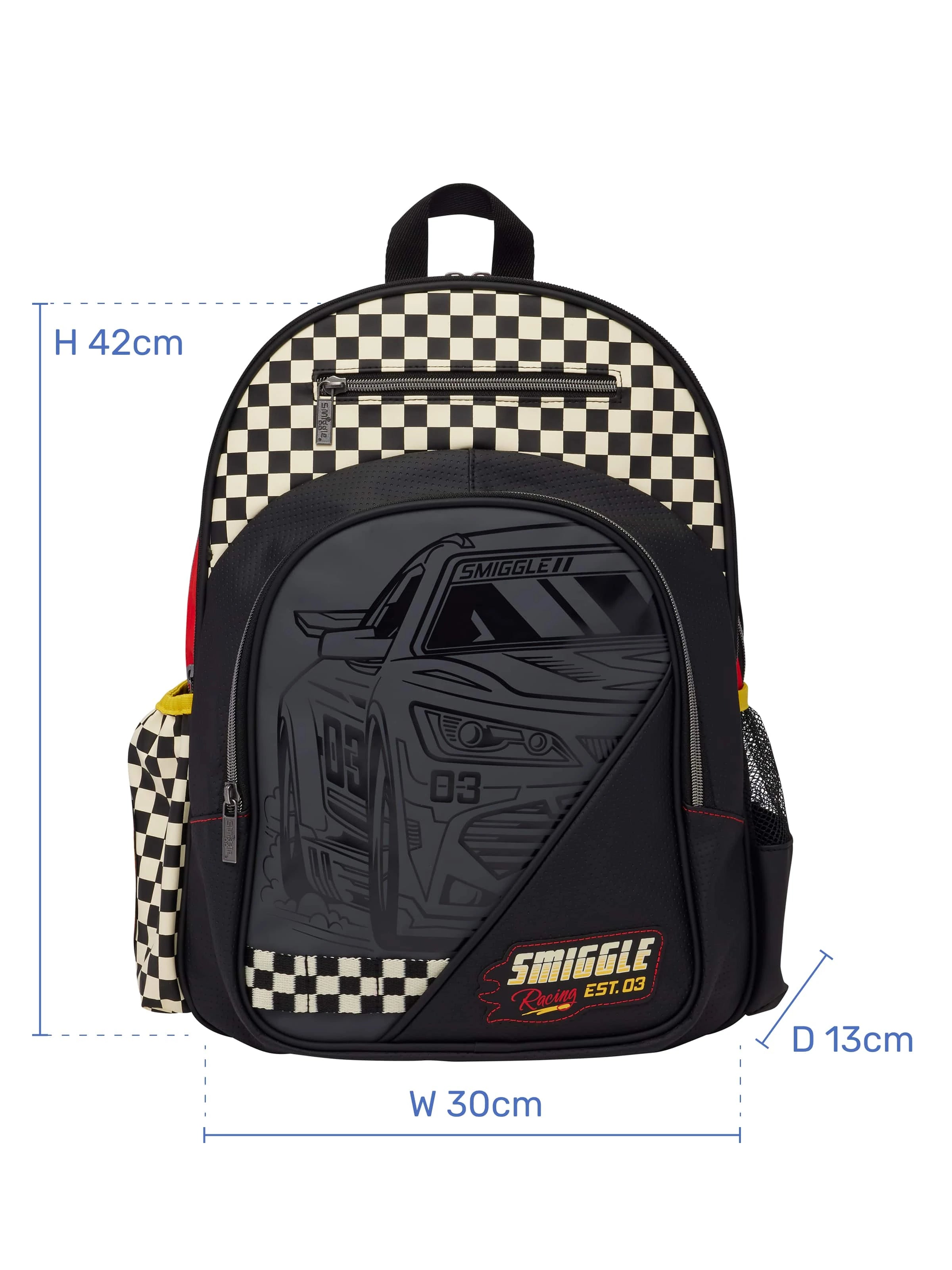 Smiggle - Pit Stop Klasik Sırt Çantası