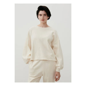 American Vintage - Bobypark Organik Pamuklu Sweatshirt | Ekru