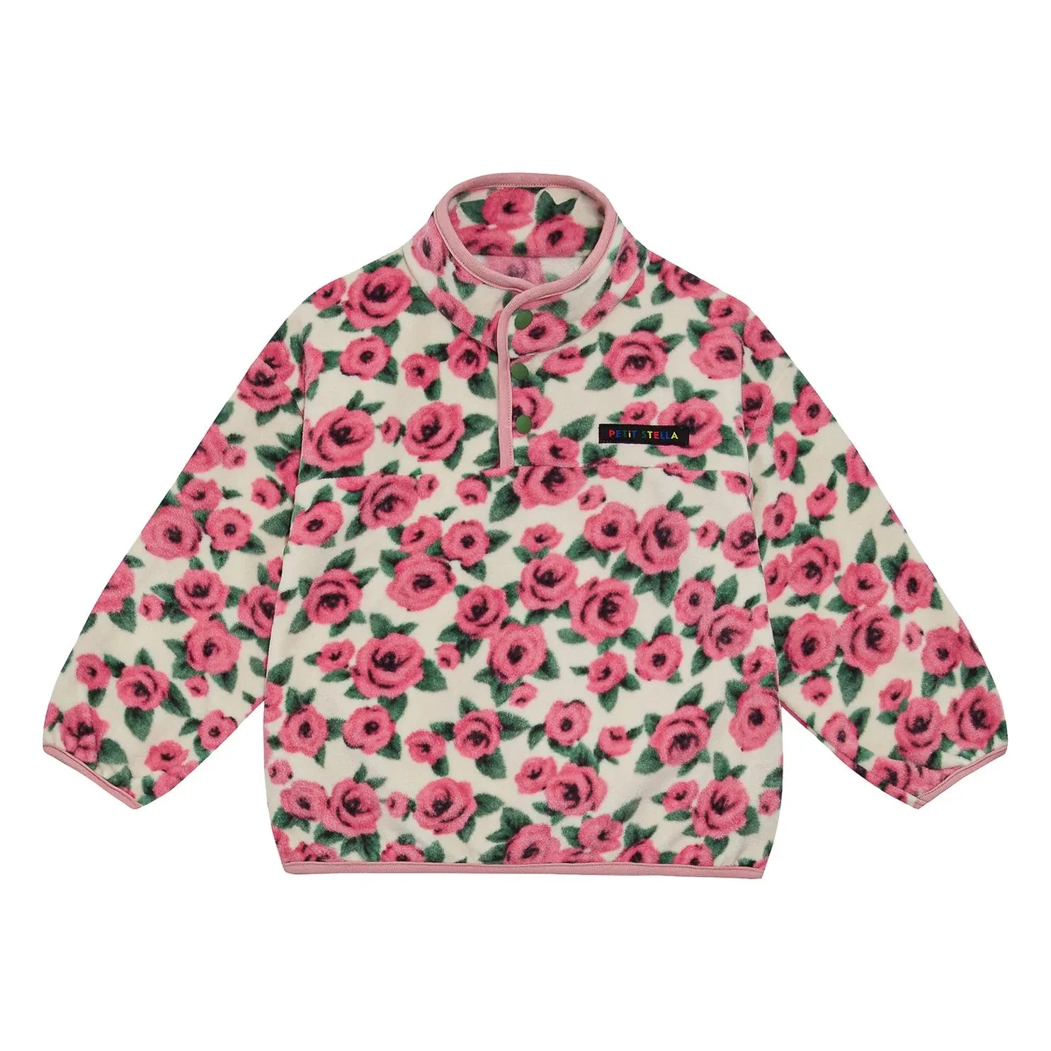 Petit Stella - Roses polar takım | Ecru