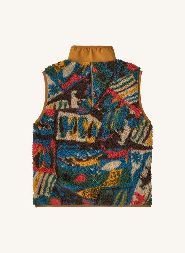 Patagonia - Geri Dönüşümlü Liflerden Üretilmiş Retro-X Kolsuz Ceket | Kahverengi