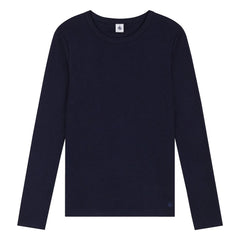 Petit Bateau - l'Iconique Uzun Kollu Tişört - Kadın Koleksiyonu | Lacivert