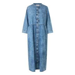 Lollys Laundry - Aliya Denim Elbise | Mavi