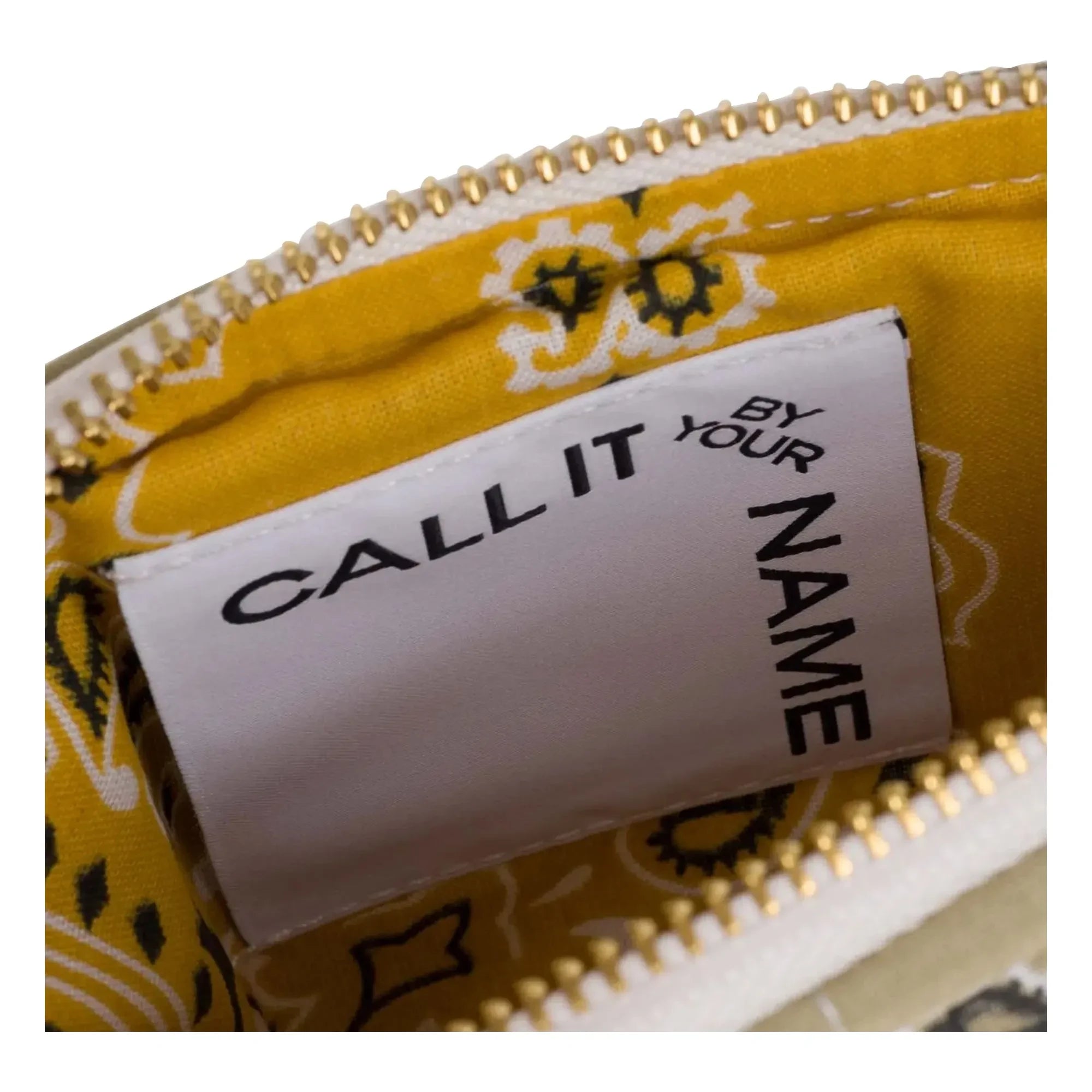 Call it by your name - Mini Fermuarlı Mantar Kılıfı | Bej