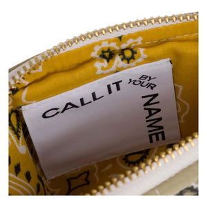 Call it by your name - Mini Fermuarlı Mantar Kılıfı | Bej