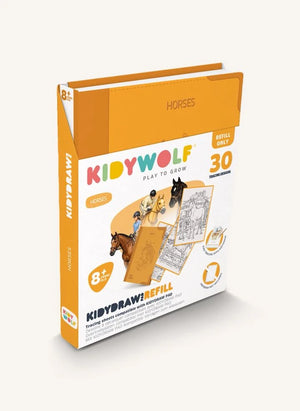 Kidywolf - Kiydraw Pad 8+ Atlar için Refiller