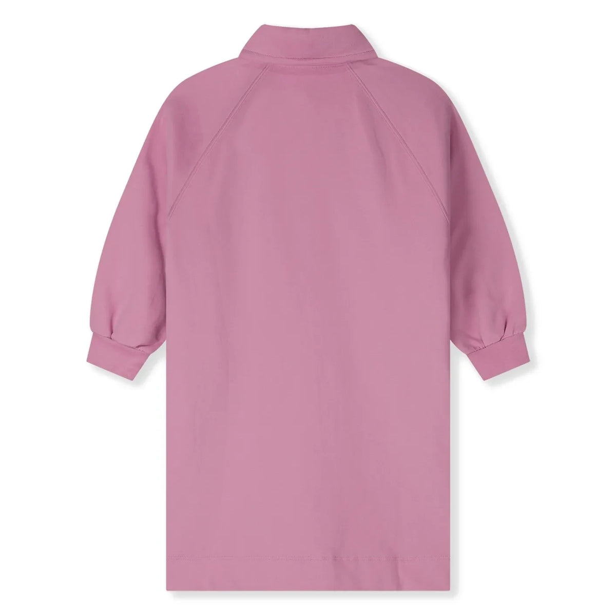 Gray Label - Organik pamuk polo yaka elbise | Pembe