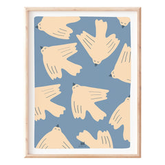 Ma petite vie - Les Oiseux Bleus poster | Mavi