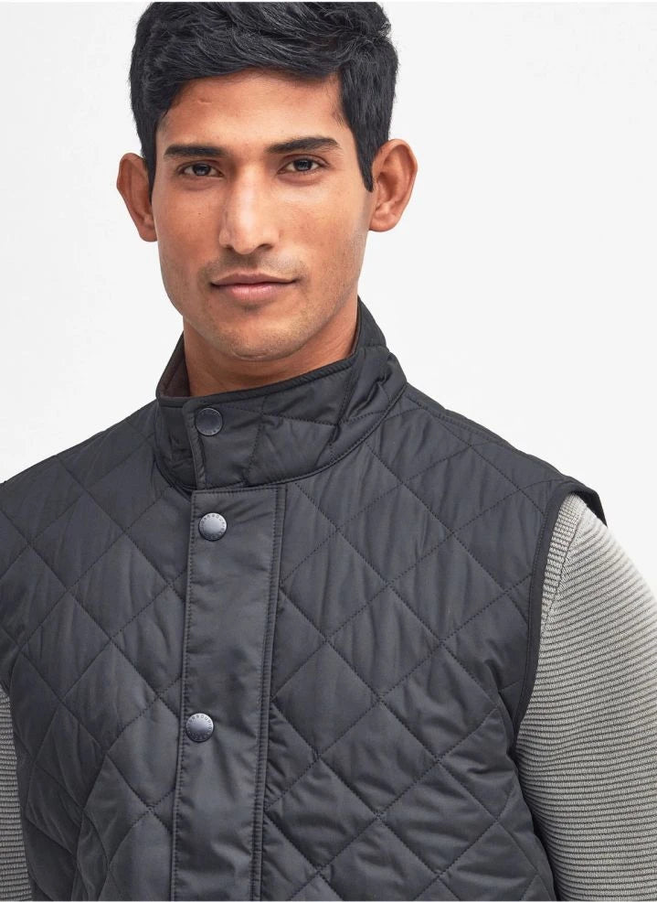 Barbour - Yeni Lowerdale Kapitone Kolsuz Ceket | Lacivert
