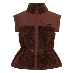 Ulla Johnson - Tariet Teddy Kolsuz Ceket | Bordo